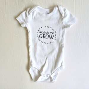 koala baby watch me grow bodysuit diaper shirt 3-6 months unisex baby